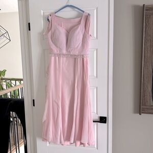 Lenhenga.   Pink skirt and top designer wear Zara Zara size 10 US top 36D